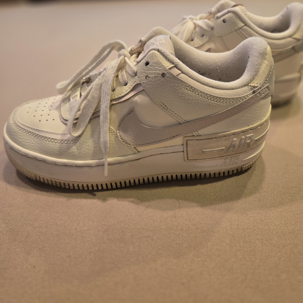 Nike White Low-Top Sneakers